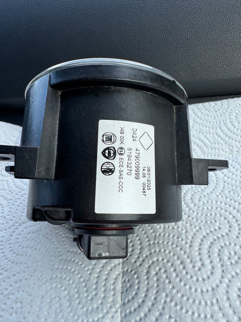 фото №4, Fiat ducato 25r противотуманная фара do бампера перед l/p. h11 оригинальный