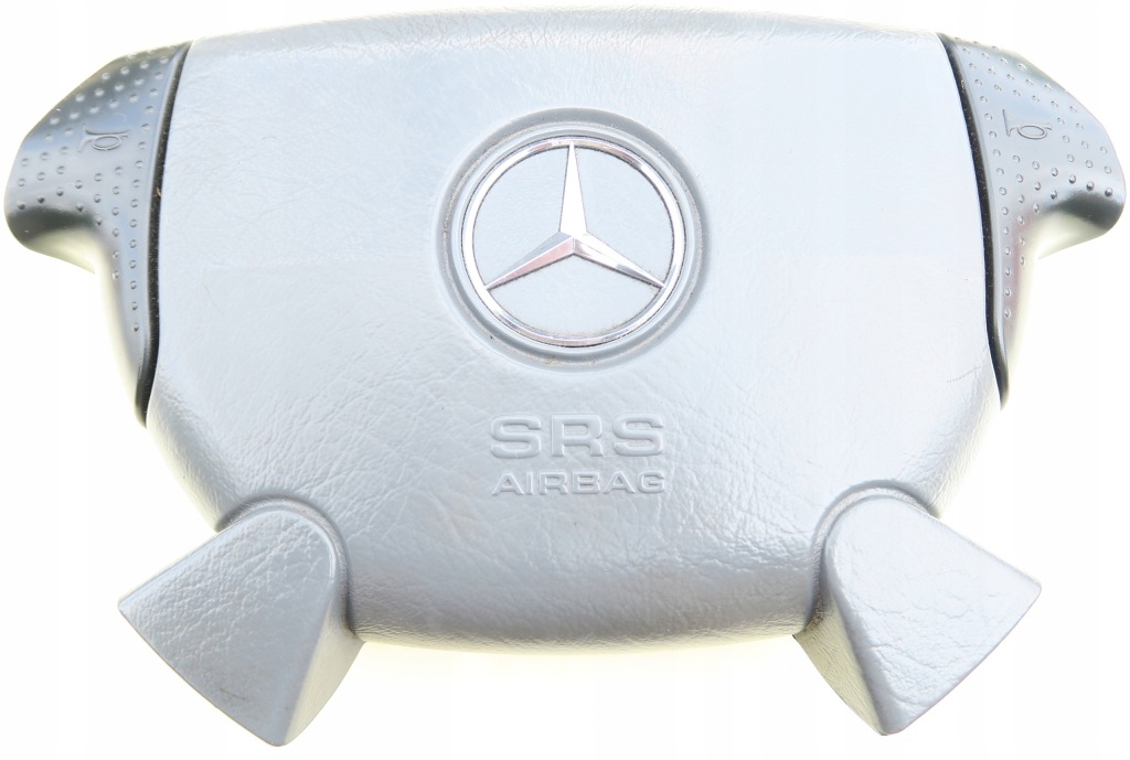 фото №1, Air bag водителя серый хромированный эмблема mercedes slk r170 w170 w208