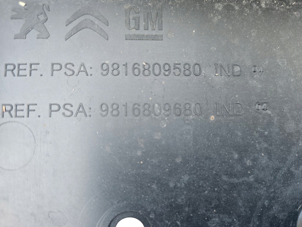 фото №9, Защита pod бампер плита berlingo iv combo e partner iii rifter 18- orginał