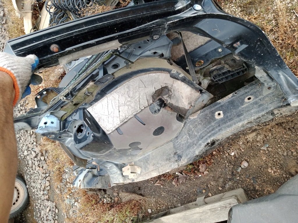 фото №8, Audi a4 b5 95-01 kombi avant крыло правый задний + порог - четверть