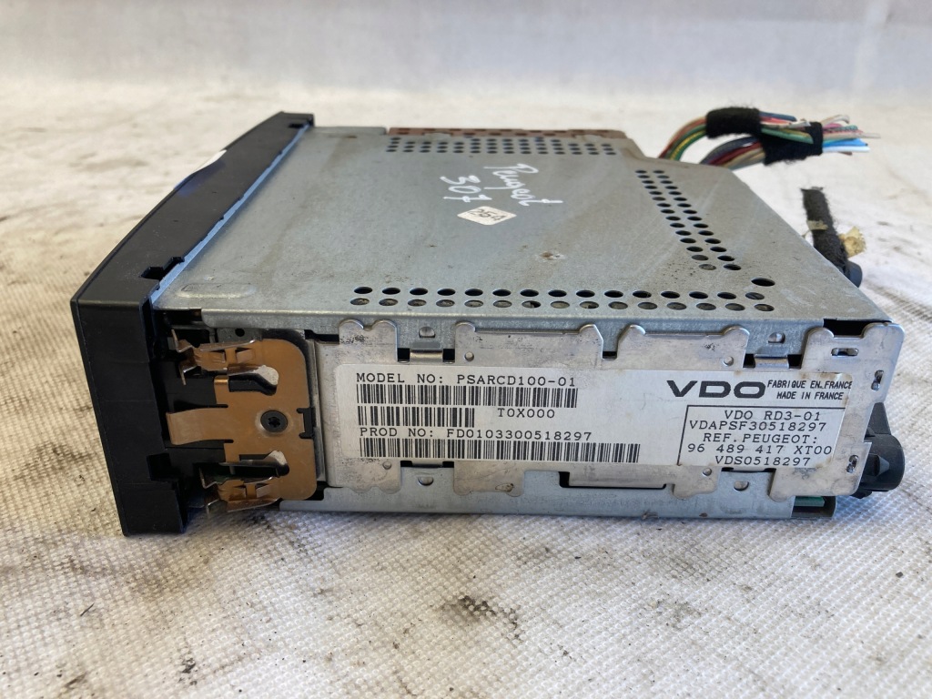 Peugeot 307 радіопрогравач cd 96489417xt00 Оригінал