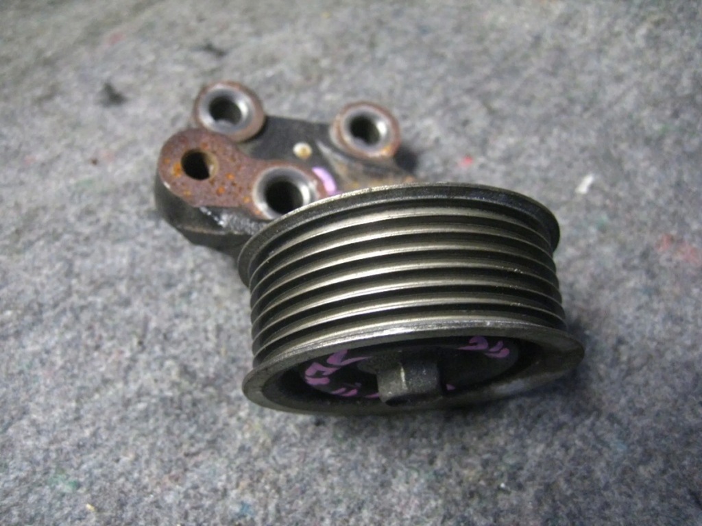 фото №5, Honda crv cr-v 02-06 ролик натяжитель кронштейн 2,2 n22a2