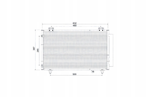 фото №1, Magneti marelli конденсатор toyota corolla _e12_1.4 d nde120_