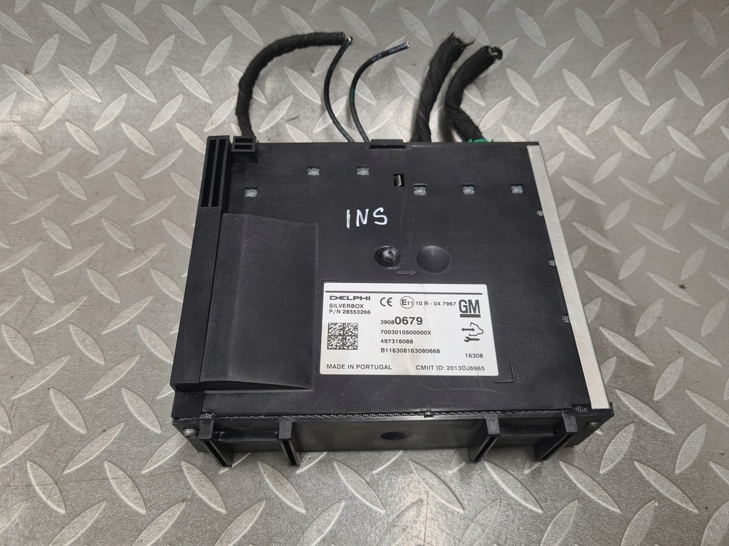 фото №1, Модуль блок управления silverbox аудио радио навигации opel insignia a lift