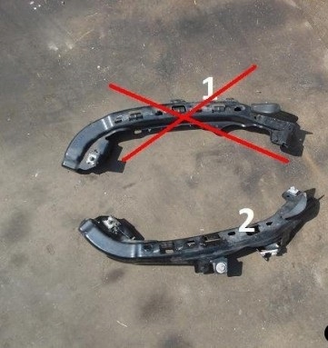 фото №1, Subaru forester ii 05-08 напрямна кронштейн лампи