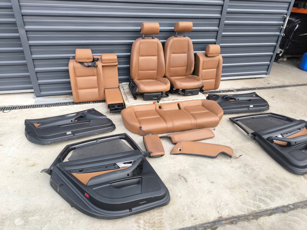 фото №16, Сиденье сиденья комплект audi a6 c6 кожа europa подогрев шторка mc donalds !!!