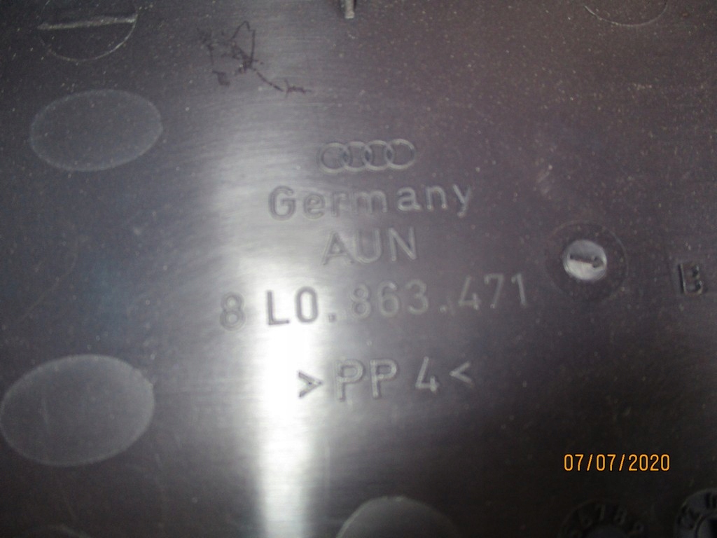 фото №7, Audi a3 8l fl захист оббивка поріг 8l0863471b