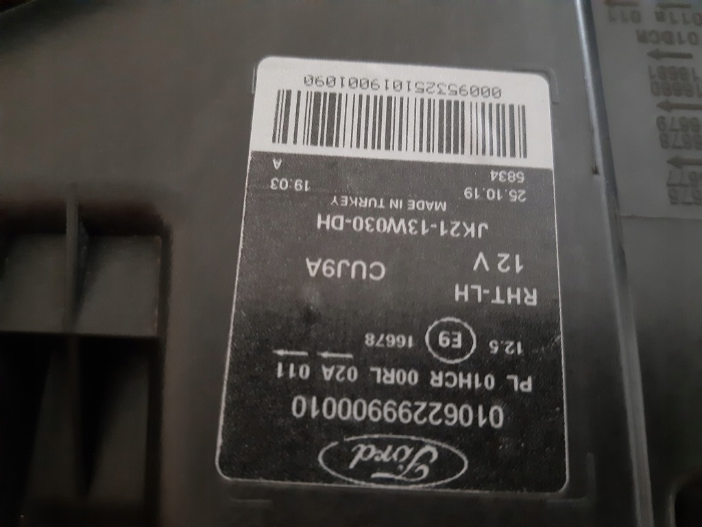 фото №7, Ford transit custom lift лінза led ліва