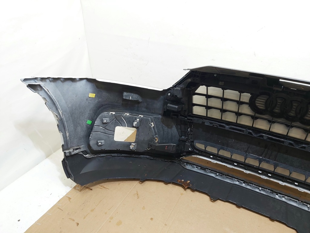 фото №12, Бампер перед передний решётка радиатора защита audi q3 8u lift