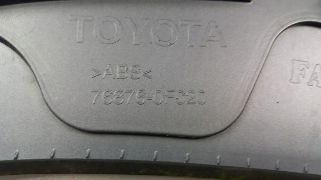 фото №8, Toyota verso 2009-2013 спойлер спойлер крышки задняя 8t4