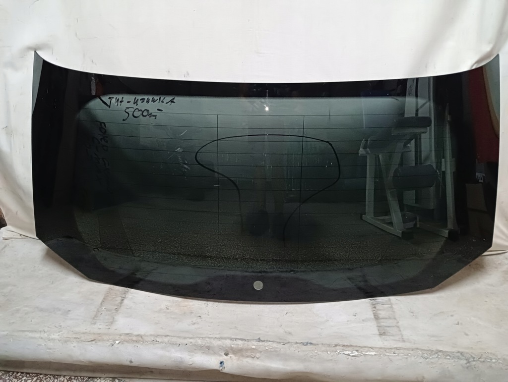 фото №1, Стекло задняя ford grand c-max 2010- as3- oryginalnie тонированная оригинал царапины