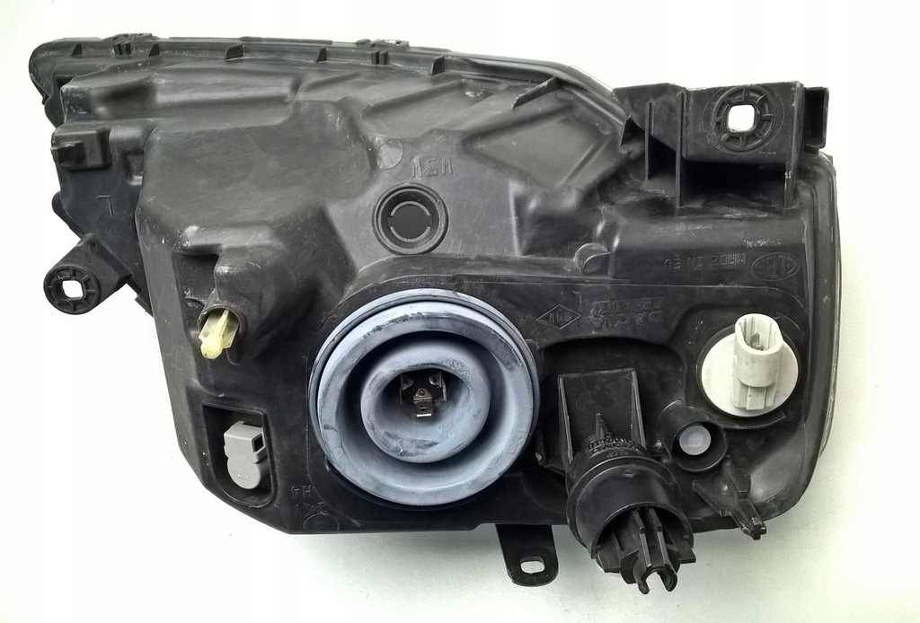 фото №10, Dacia logan lift 2008-2013 лампа фара правий оригінальний номер eu 8200744753