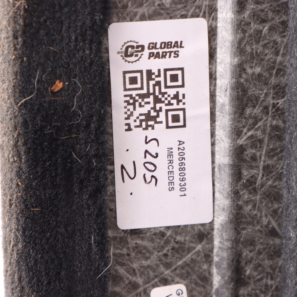 фото №12, Mercedes s205 багажник підлога килимок чорний a2056809301