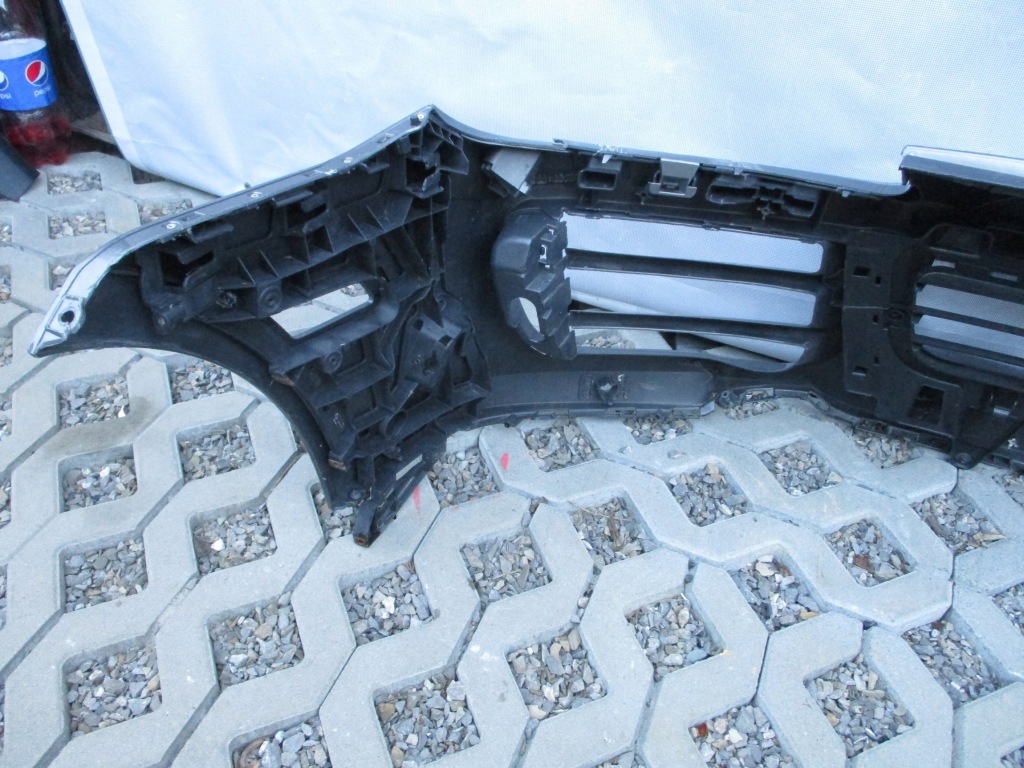 фото №8, Бампер перед porsche cayenne 7l lift 07-10 решётка