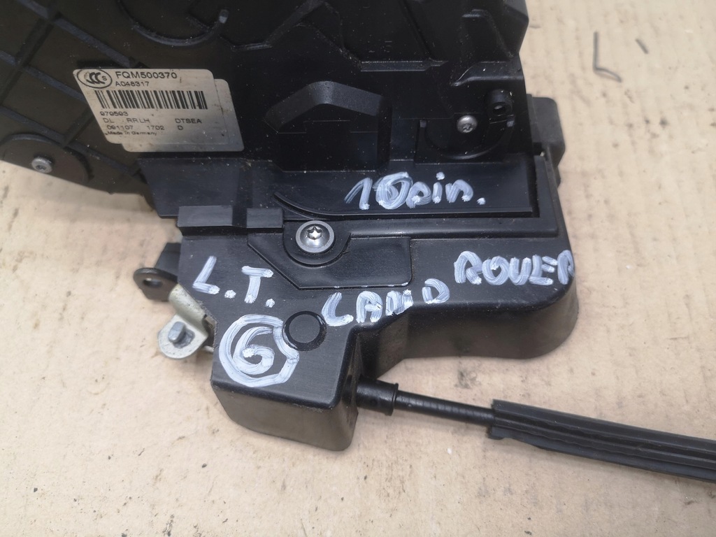 фото №3, Замок дверь левый задняя land rover freelander ii