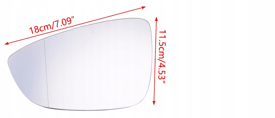 фото №8, Зеркало боковой стекло do vw jetta passat b7 eos