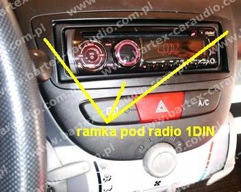 фото №4, Рамка радио toyota aygo citroen c1 peugeot 107