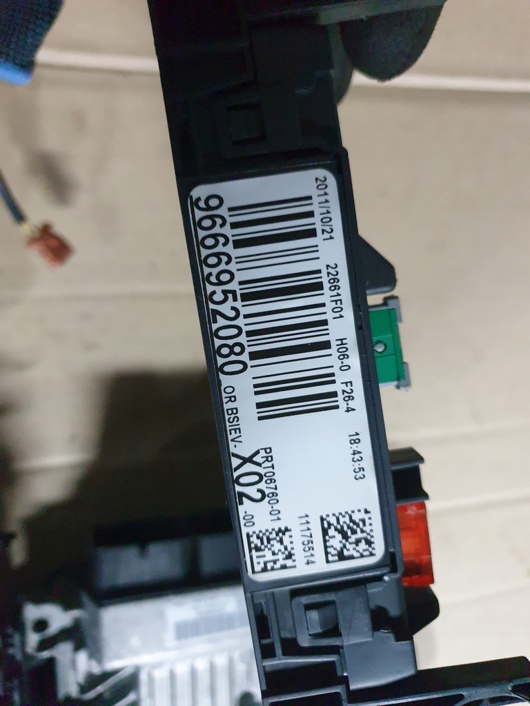 фото №5, C3 picasso 1.6e-hdi бортовий комп'ютер bsi ключ 9678686080