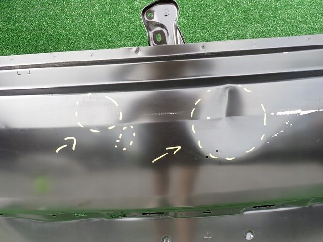 фото №2, Berlingo partner iv rifter combo e крышка багажника задняя задняя