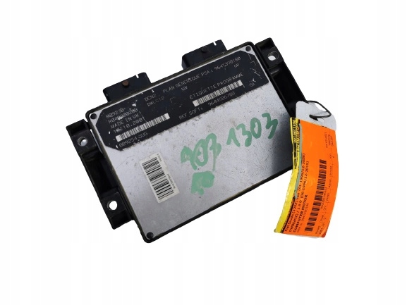 фото №1, Fiat scudo 1.9d 9641390180 9644506780 бортовой компьютер ecu