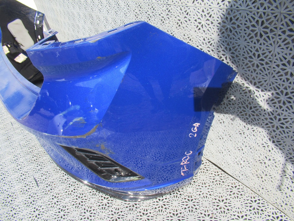 фото №3, Бампер задний vw t-roc r-line pdc