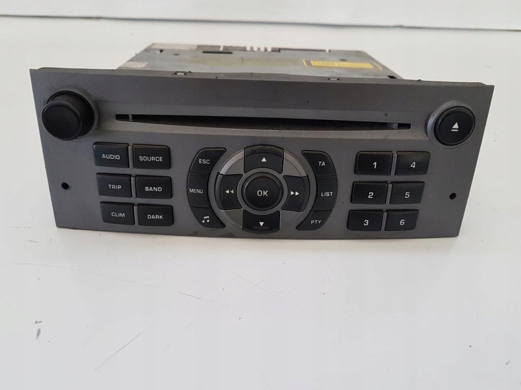 фото №1, Радиопроигрыватель радио cd peugeot 407