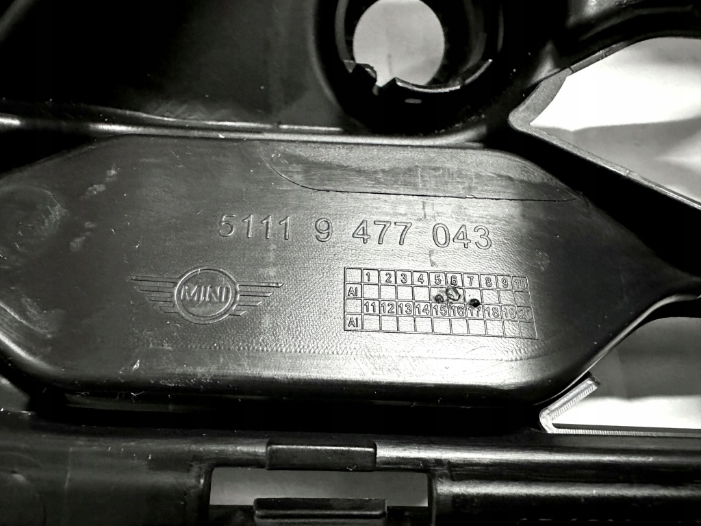 Купить Решётка бампера - mini f60 рестайлинг  countryman jcw s - aso