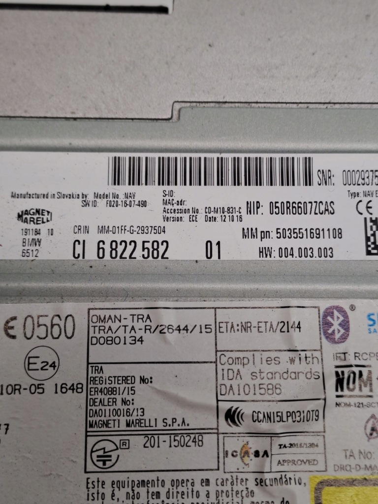 фото №3, Bmw x1 модуль навигации радио mib 6822582