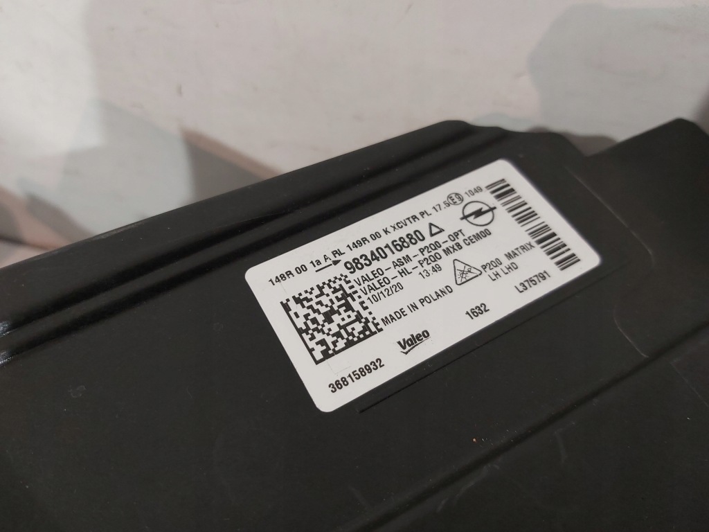 Фара перед ліва правий opel mokka matrix Зі Шроту