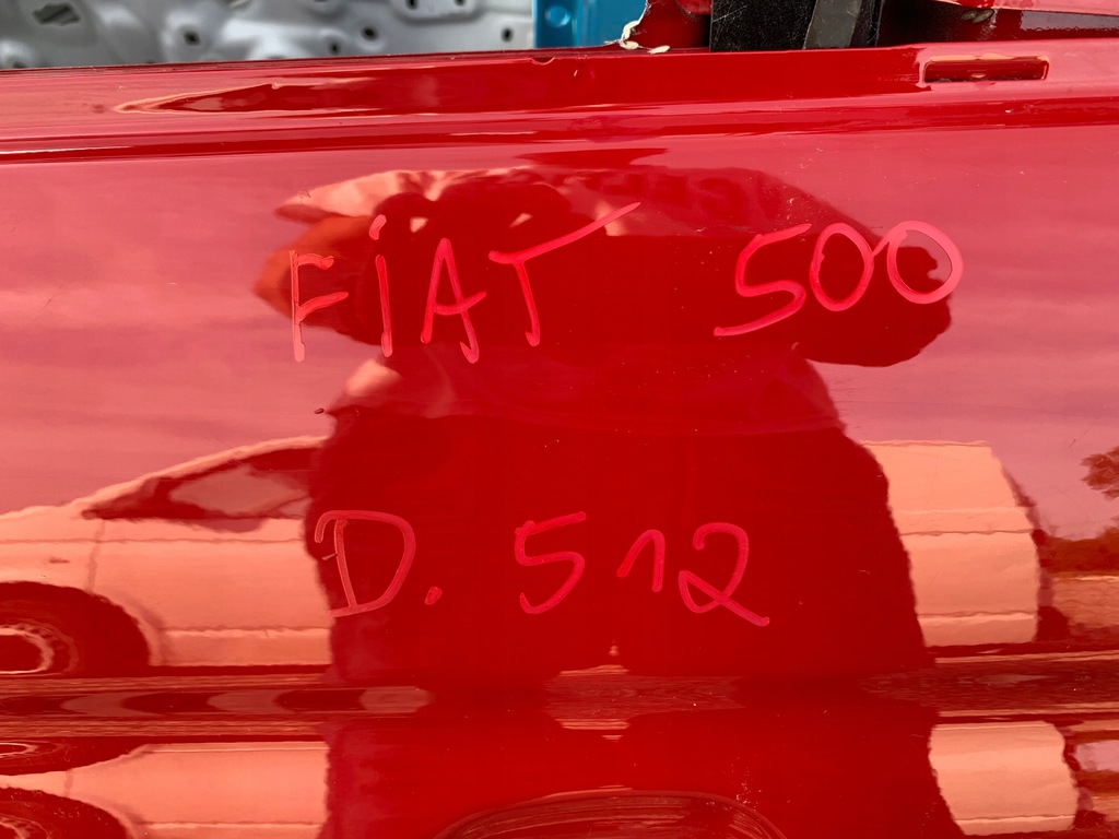 фото №9, Дверь передние левая fiat 500 левый перед
