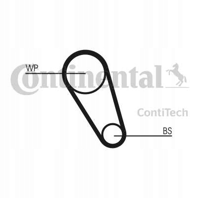 фото №2, Ремінь розподільного валу vw 1,8-2,0 tsi 54z насоса wody