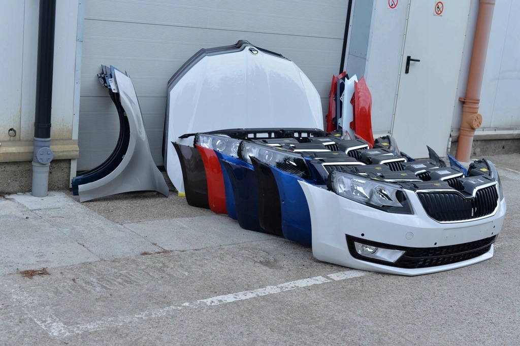 фото №5, Капот бампер крила лампа h7 ксенон pas балка skoda octavia 3 2012-2016