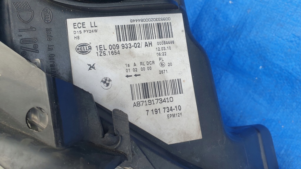 фото №10, Bmw z4 e89 лампа передня права bi-xenon