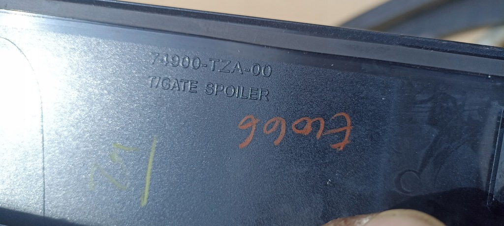 фото №5, Кришка багажника задня спойлер спойлер honda jazz v 5 20-23rok