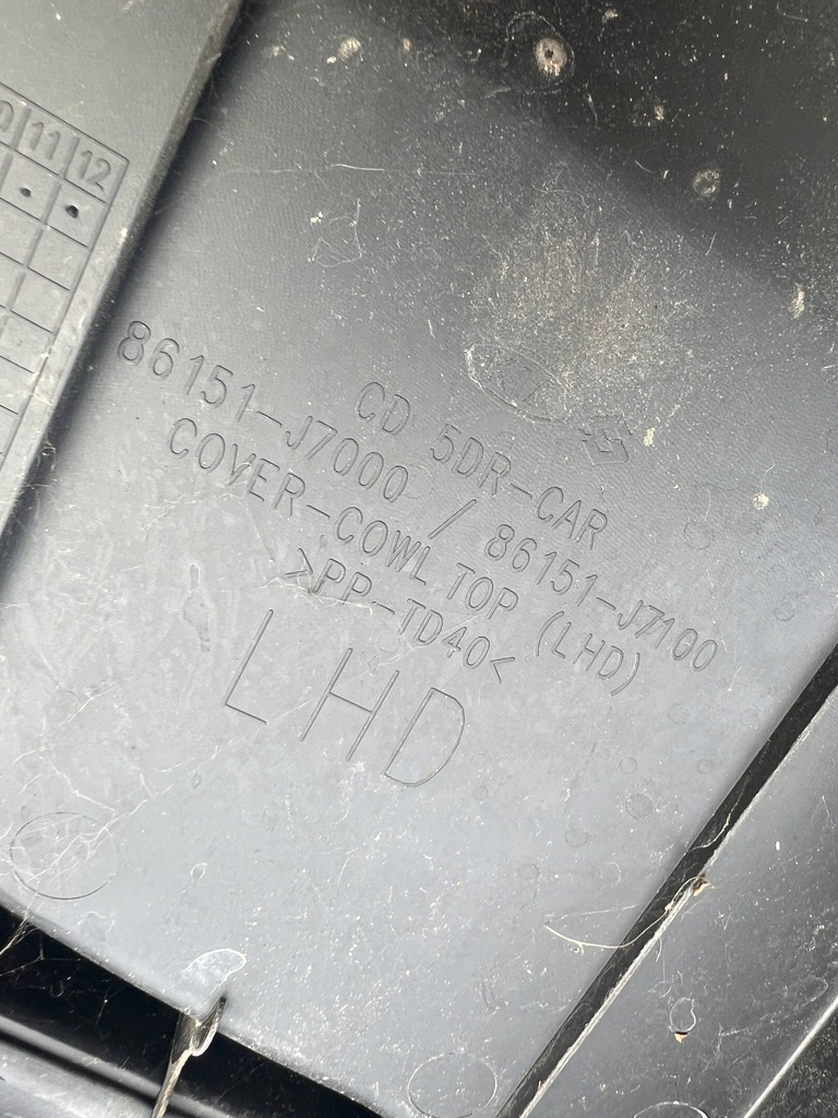 фото №9, Kia ceed iii 18- жабо пластиковый europa 97200-j7070