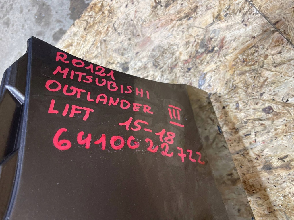 фото №9, Mitsubishi outlander iii 3 lift 15-18 бампер перед передній