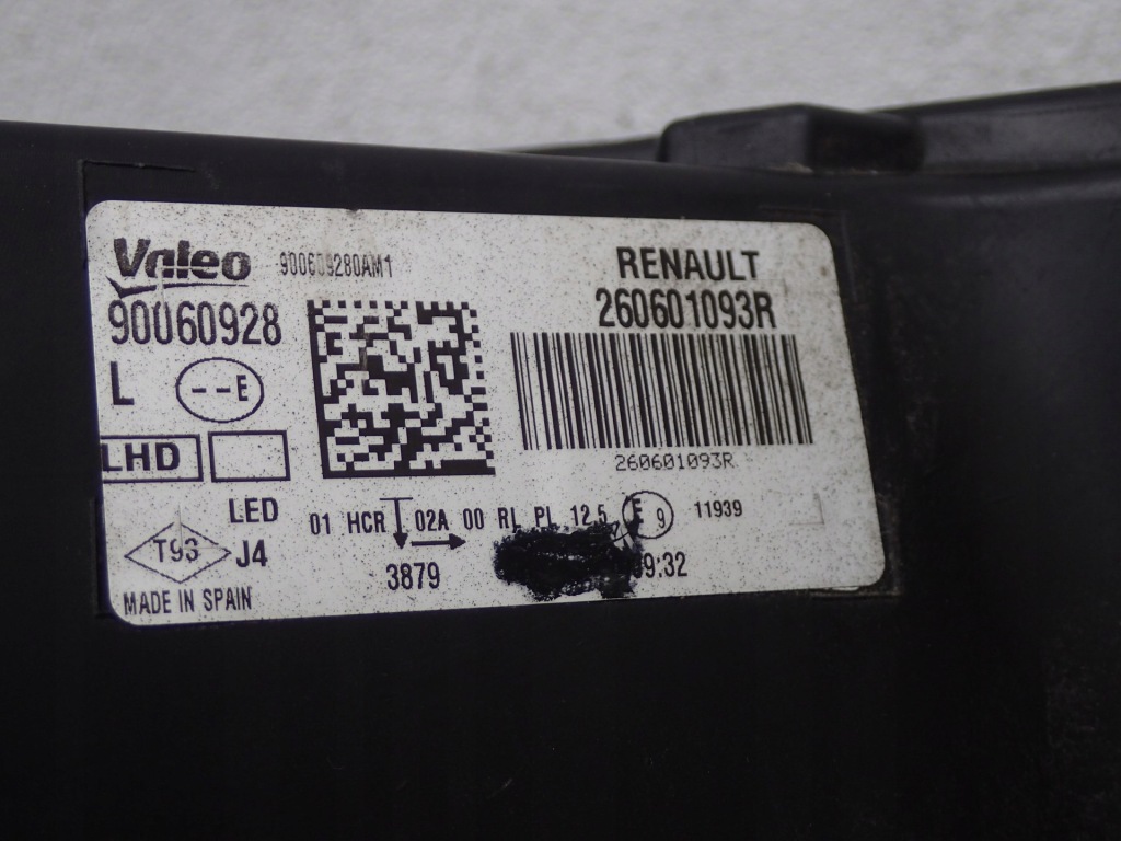 Фара левая левый full led renault megane 4 iv 2016- с Разборки