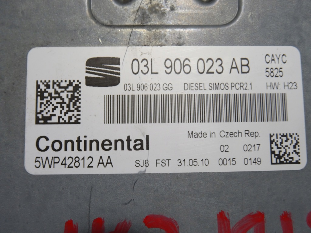 фото №9, Бортовий комп'ютер лічильник набір seat leon ii lift 1.6 tdi