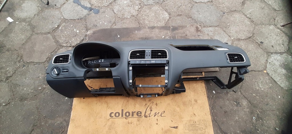 фото №1, Консоль панель приладів приладова volkswagen polo 6r