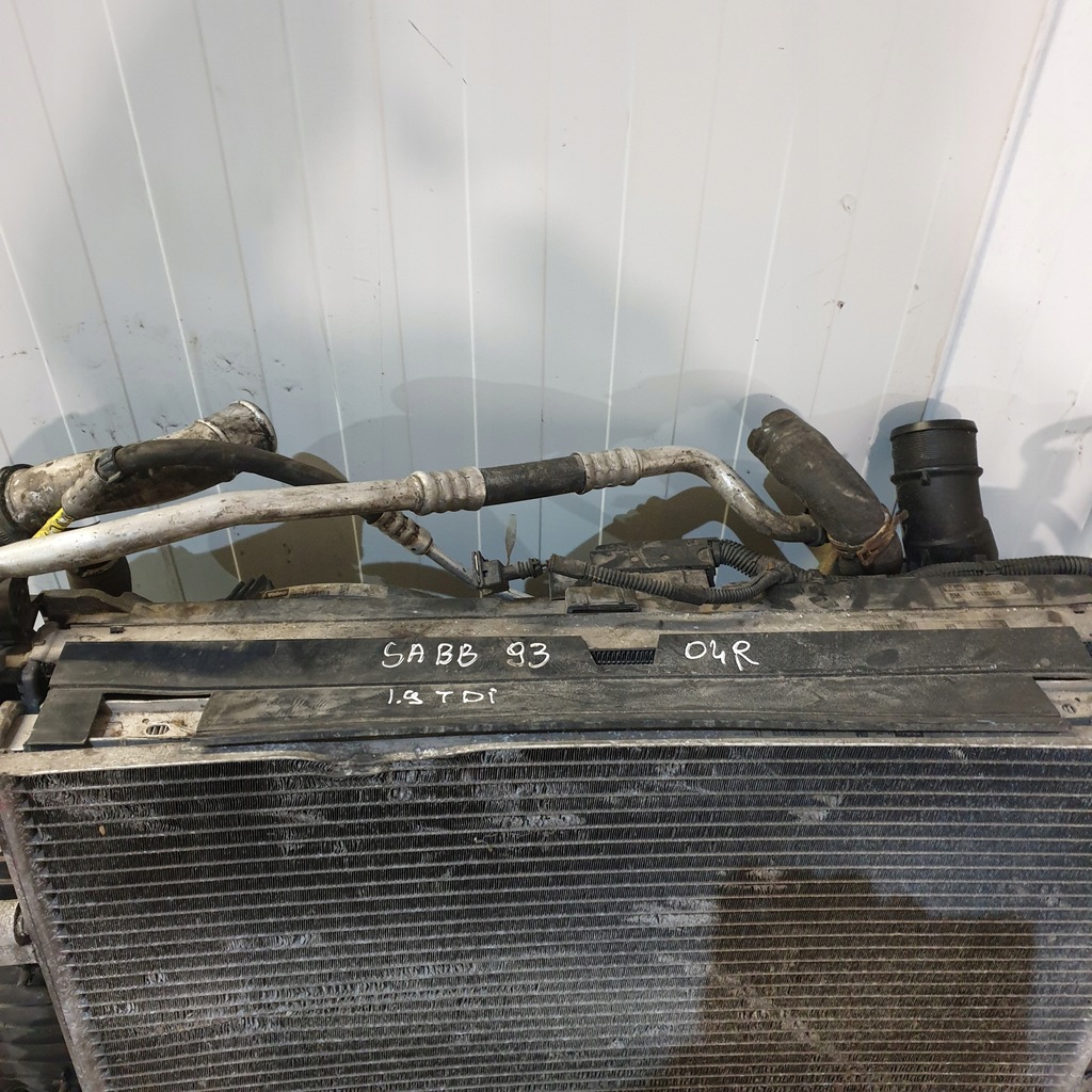 фото №4, Радиатор wody кондиционера комплект saab 9-3 1,9