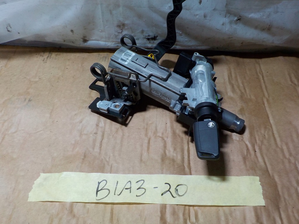 фото №7, Skoda fabia iii 1.0b 2017r. колонка рулевая ze замок зажигания a0049442