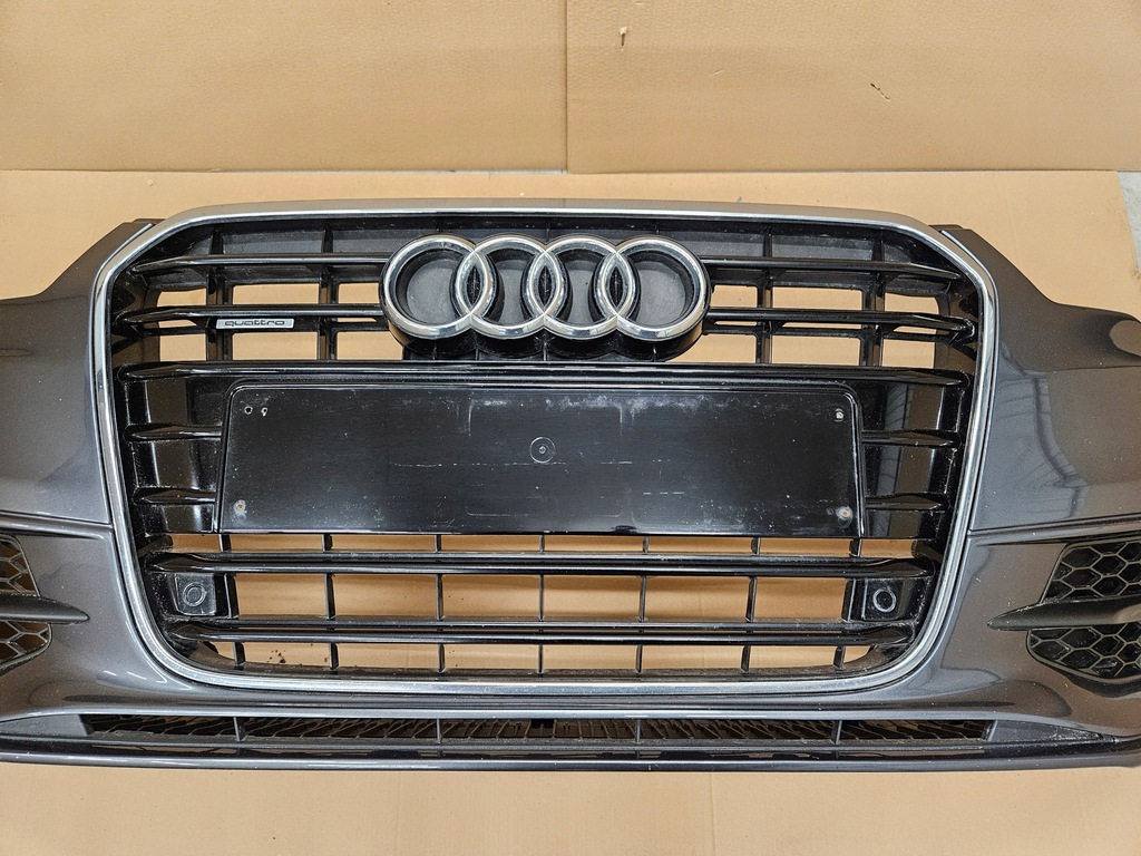 фото №14, Бампер перед audi a6 c7 4g lz7s daytonagrau s-line kompletny демонтаж !!!