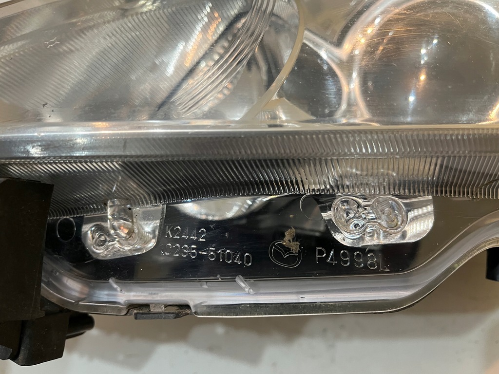 фото №12, Mazda 5 i cr 05-08r фара левый лампа левая линза c235-51040 k2442