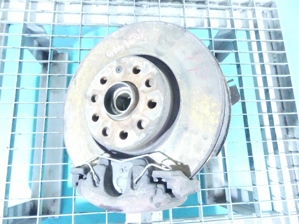 фото №1, Поворотный кулак правая ступица перед 2.0 tdi 312mm leon ii