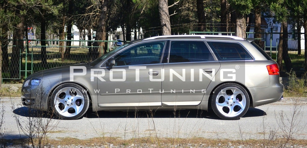 фото №7, Накладки boczne/paski с волокна стеклянного s4 широкий door do audi a4 b6+b7 01-08