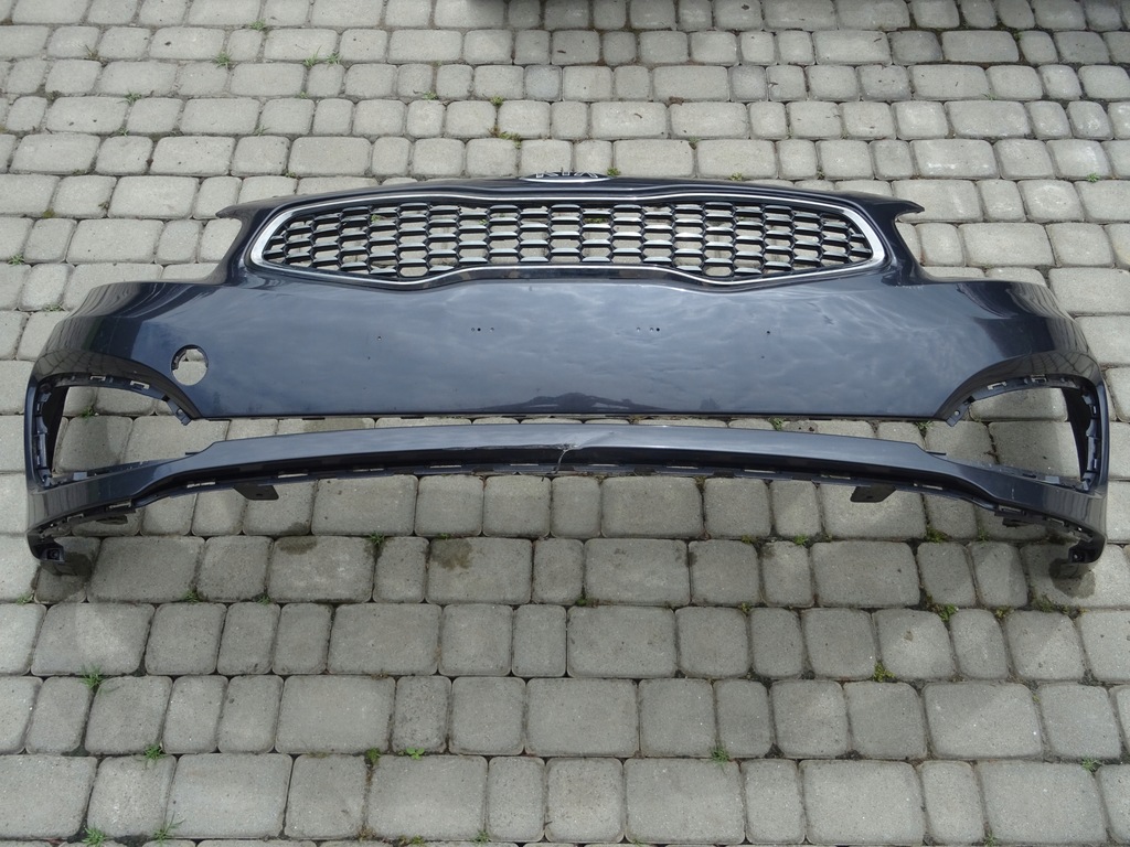 фото №1, Kia ceed ii lift бампер передний решётка радиатора оригинал