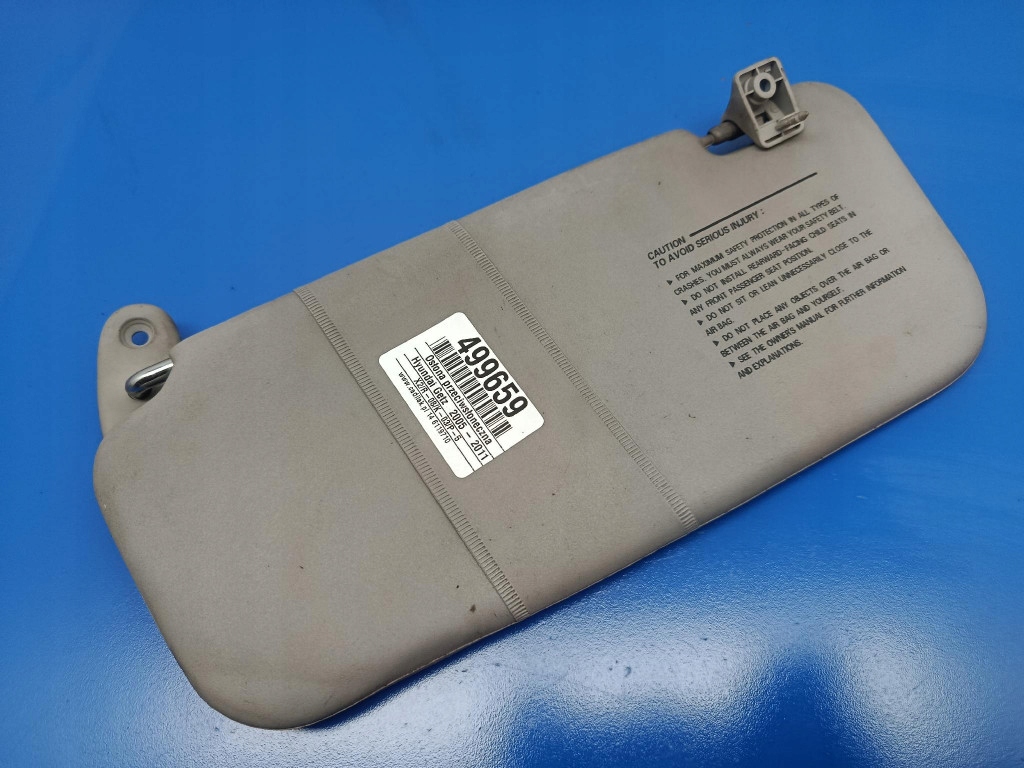 Купить Hyundai getz i рестайлинг  козырёк защита солнцезащитная левая