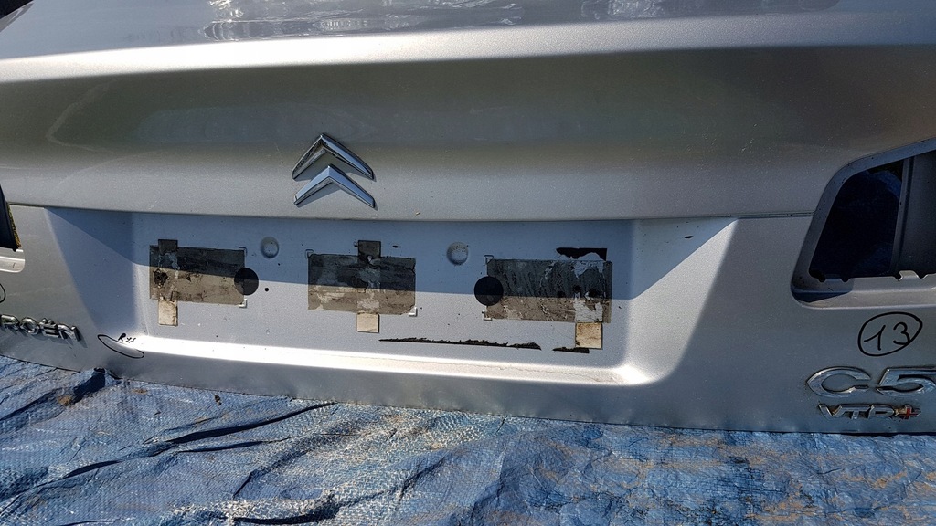 фото №8, Крышка багажника багажника citroen c5 iii sedan