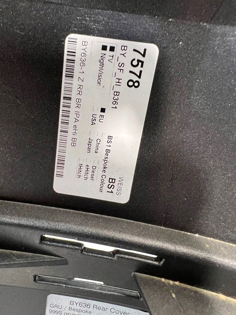 фото №11, Бампер bentley bentayga задня задній by636 36a