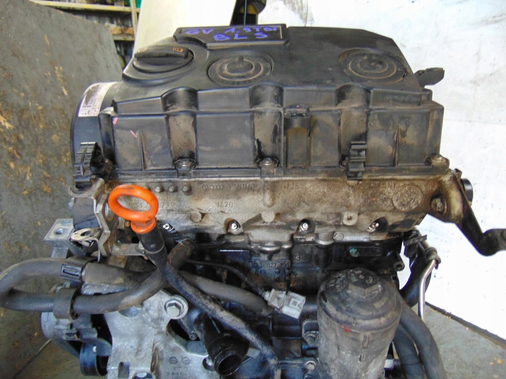 фото №10, Vw golf v plus jetta двигатель 1.9 tdi 105 km bls 220 tys km